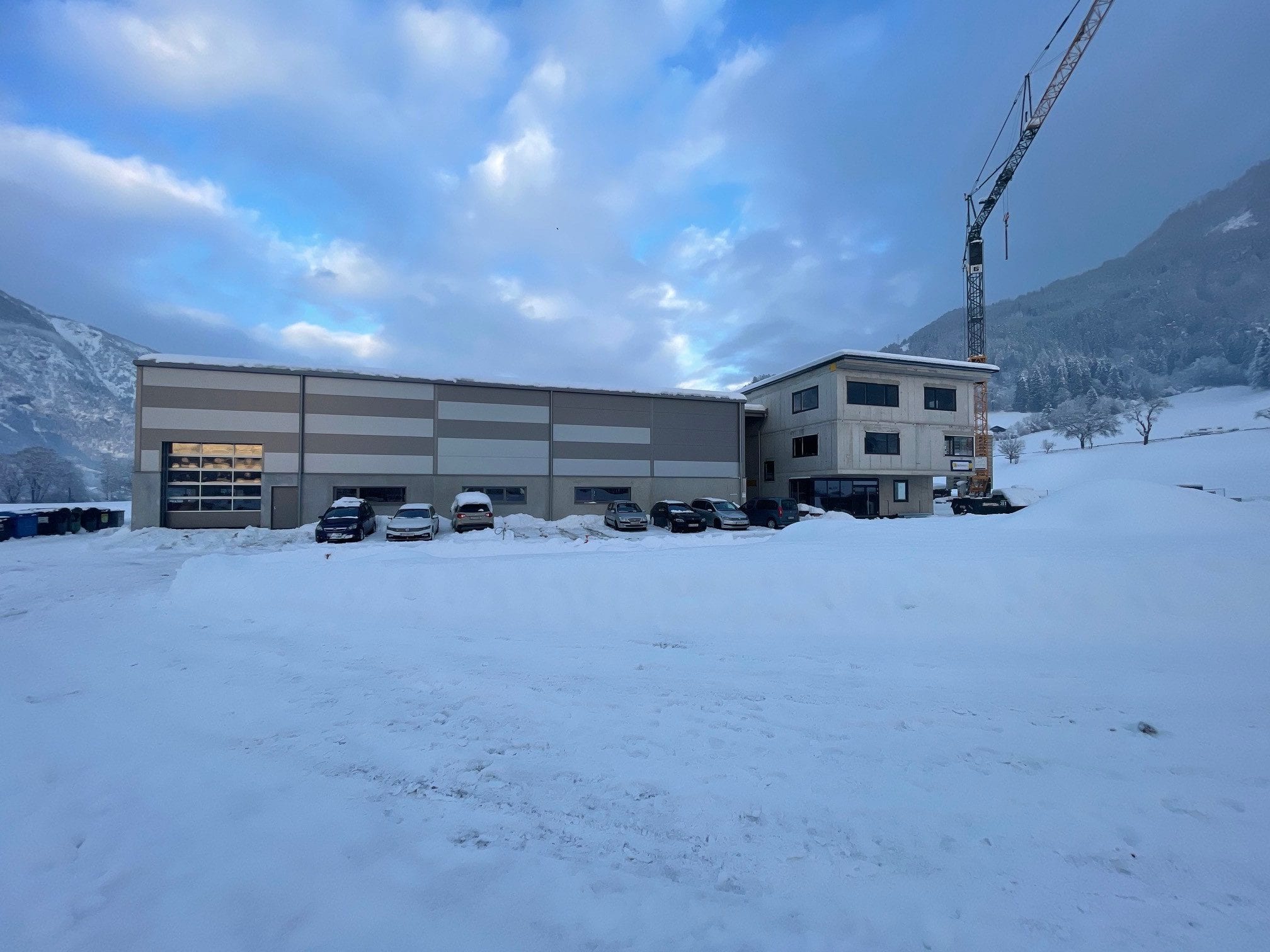 Feistmantl Firmengebäude Baufortschritt KW 2