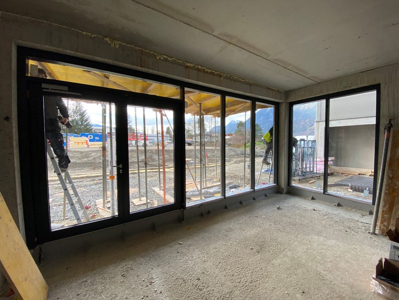 Feistmantl Firmengebäude Baufortschritt KW 47