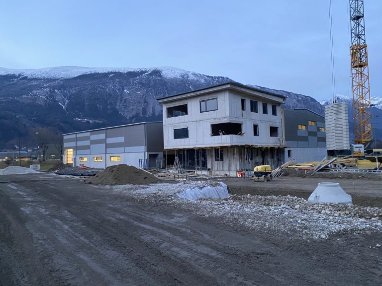 Feistmantl Firmengebäude Baufortschritt KW 50