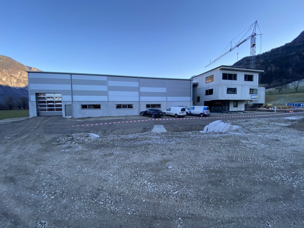 Feistmantl Firmengebäude Baufortschritt KW 52